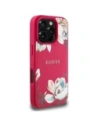 Kup Etui Guess Grained Printed Flower Pattern MagSafe do Apple iPhone 16 Pro Max fuksja - GUE4426 - {ean13} - Sklep Home Screen