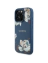 Kup Etui Guess Grained Printed Flower Pattern MagSafe do Apple iPhone 16 Pro niebieski - GUE4429 - {ean13} - Sklep Home Screen