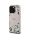 Kup Guess Grained Printed Flower Pattern MagSafe Apple iPhone 16 Pro rózsaszín - GUE4430 - {ean13} - Sklep Home Screen