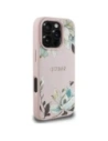 Kup Guess Grained Printed Flower Pattern MagSafe Apple iPhone 16 Pro rózsaszín - GUE4430 - {ean13} - Sklep Home Screen