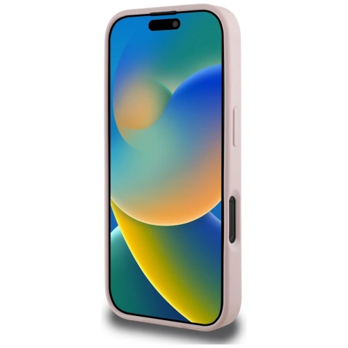 Kup Guess Tisk květinového vzoru s jemnou strukturou MagSafe Apple iPhone 16 Pro růžový - GUE4430 - {ean13} - Sklep Home Screen