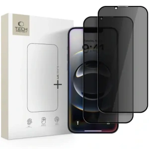 Kup Szkło prywatyzujące Tech-Protect Glass Spy+ Apple iPhone 16e / 14 / 13 / 13 Pro Privacy [2 PACK] - THP3933 - {ean13} - Sklep Home Screen