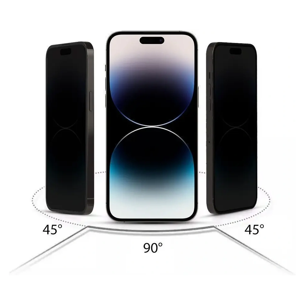 Szkło prywatyzujące Tech-Protect Glass Spy+ Apple iPhone 16e / 14 / 13 / 13 Pro Privacy [2 PACK]