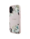 Kup Guess Grained Printed Flower Pattern MagSafe Apple iPhone 16 růžová - GUE4431 - {ean13} - Sklep Home Screen