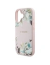 Kup Guess Grained Printed Flower Pattern MagSafe Apple iPhone 16 růžová - GUE4431 - {ean13} - Sklep Home Screen