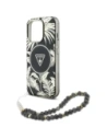 Kup Etui Guess Palm Trees Triangle Pearl Strap MagSafe do Apple iPhone 16 Pro czarny - GUE4432 - {ean13} - Sklep Home Screen