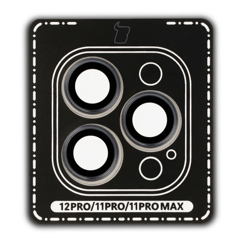 Kup Szkło na aparat z aplikatorem Bizon Glass Snap Lens do Apple iPhone 12 Pro / 11 Pro / 11 Pro Max szara ramka - BIZ8698 - {ean13} - Sklep Home Screen