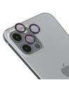 Szkło na aparat z aplikatorem Bizon Glass Snap Lens do Apple iPhone 12 Pro / 11 Pro / 11 Pro Max szara ramka