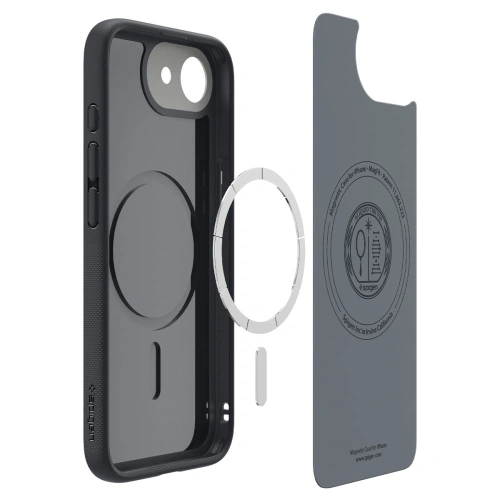 Kup Spigen Nano Pop Mag MagSafe Apple iPhone 16e Schwarz Sesam - SPN16696 - {ean13} - Sklep Home Screen