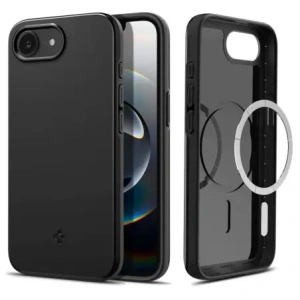 Buy Spigen Thin Fit Mag MagSafe Apple iPhone 16e Black - SPN16697 - {ean13} - Home Screen Store Europe