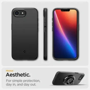 Kup Spigen Thin Fit Mag MagSafe Apple iPhone 16e Schwarz - SPN16697 - {ean13} - Sklep Home Screen