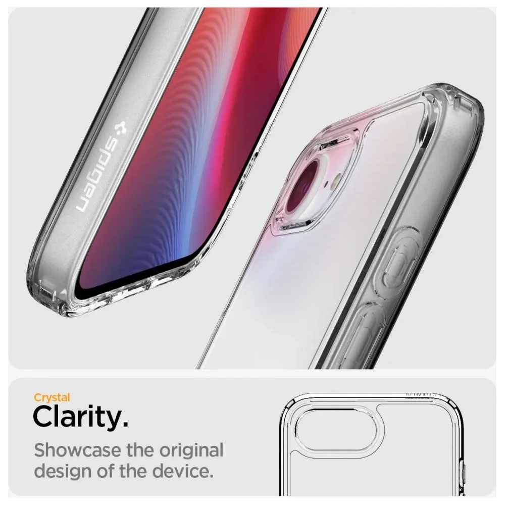 Etui Spigen Ultra Hybrid Apple iPhone 16e Crystal Clear