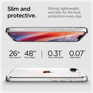 Kup Spigen Ultra Hybrid Apple iPhone 16e Cristal Clar - SPN16698 - {ean13} - Sklep Home Screen
