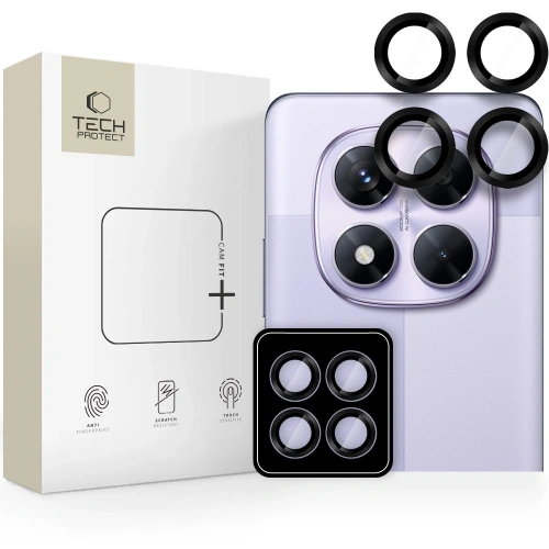 Kup Tech-Protect Camring Pro+ Xiaomi Redmi Note 14 Pro 5G / Poco X7 5G Fekete - THP3936 - {ean13} - Sklep Home Screen