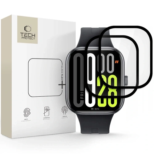 Kup Tech-Protect Glass Flex+ Xiaomi Redmi Watch 5 Negru [2 PACHET] - THP3937 - {ean13} - Sklep Home Screen