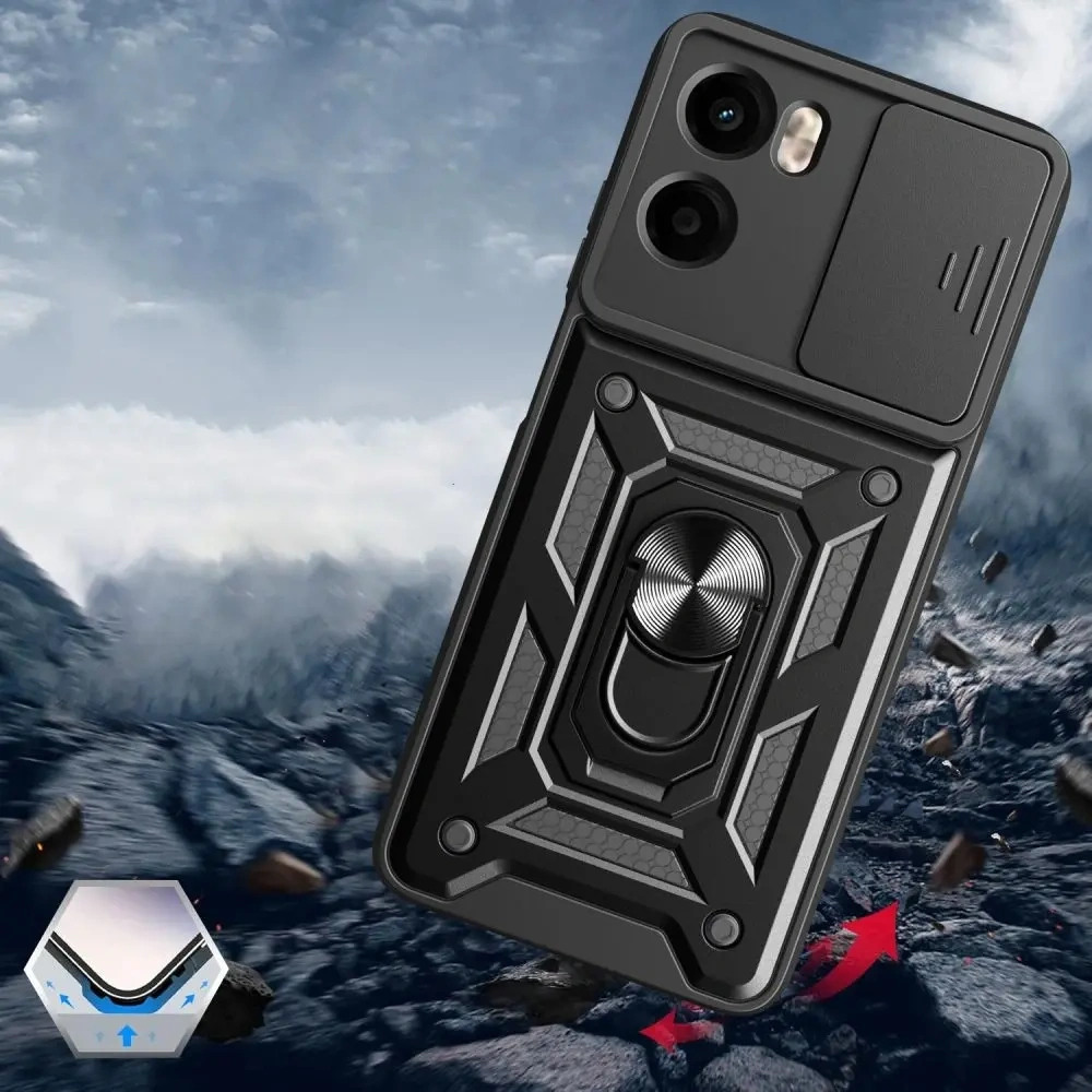 Etui Tech-protect Camshield Pro Motorola Moto G05 / E15 Black