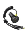 Kup Baseus încărcător auto 60W 2xUSB-C + cablu USB-C integrat, Lightning (Negru) - BSU8934 - {ean13} - Sklep Home Screen