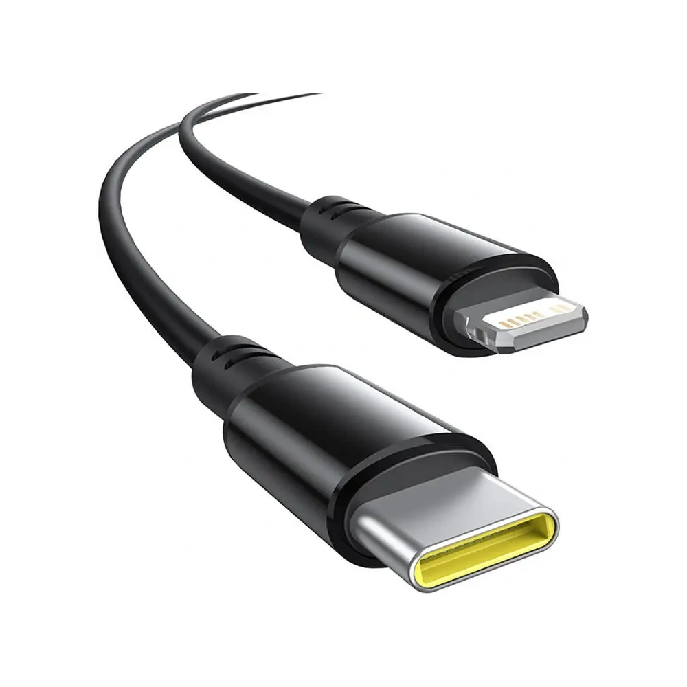Ładowarka samochodowa Baseus 60W 2xUSB-C + wbudowany kabel USB-C, Lightning (Czarna)