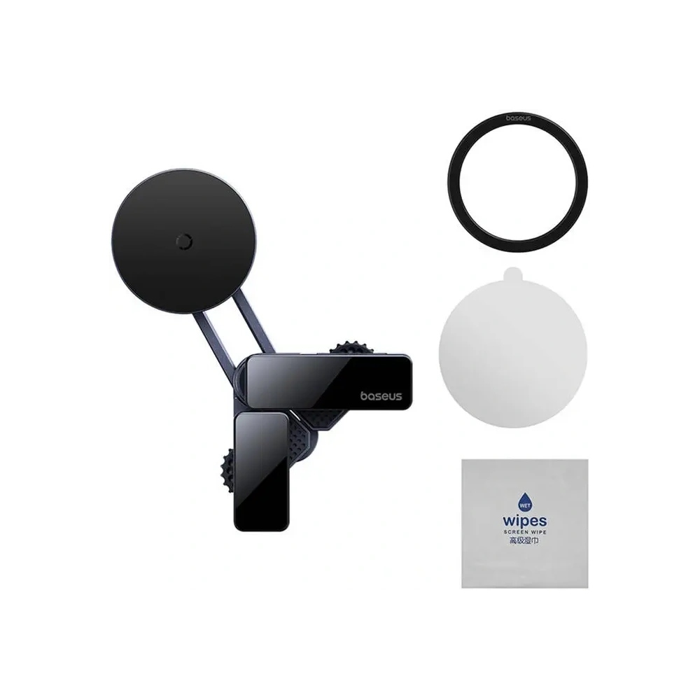 Uchwyt samochodowy do ekranu Baseus MaxView MagSafe (szary)