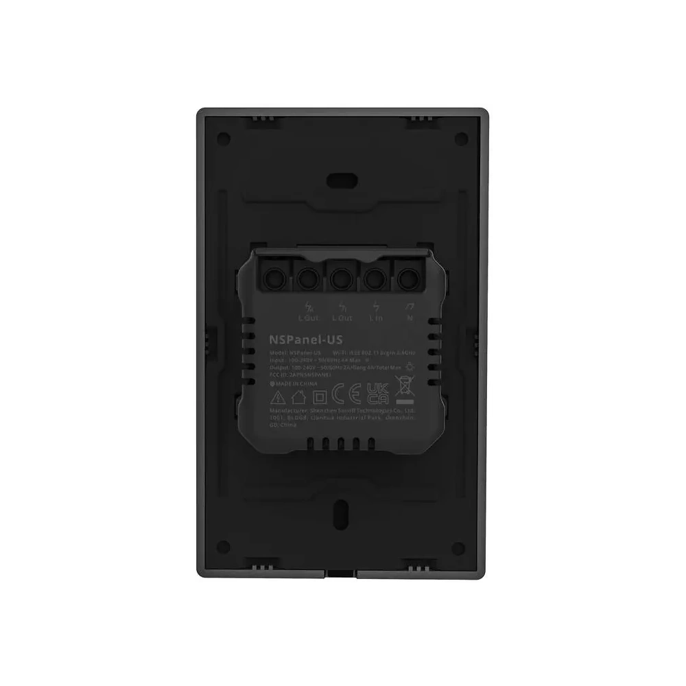 Inteligentny panel sterowania WiFi SONOFF NSPanel-US (czarny, 120mm)