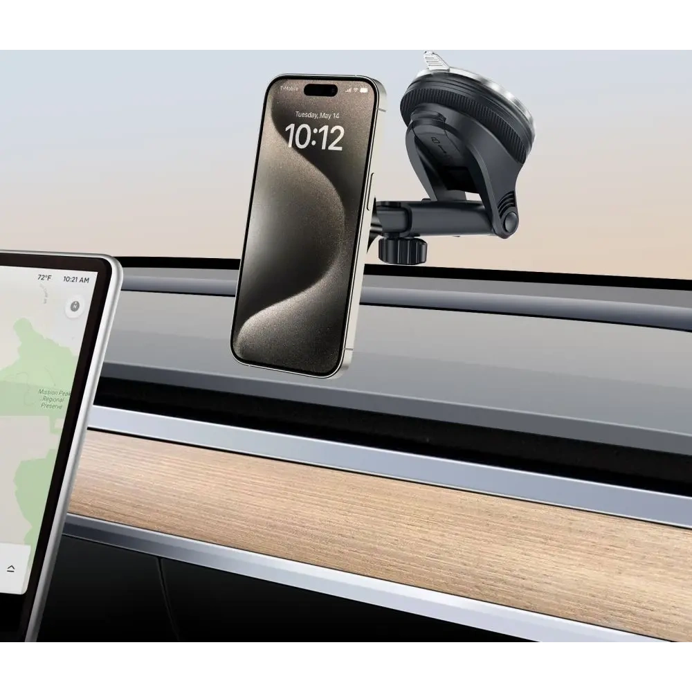 Uchwyt samochodowy na kokpit / do kratki Tech-Protect N59 Magnetic Dashboard & Vent Car Mount Black