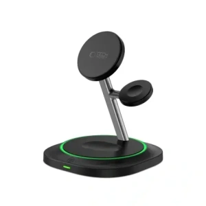 Kup Ładowarka bezprzewodowa 3w1 Tech-Protect QI15W-A46 Magnetic MagSafe Wireless Charger Black - THP3941 - {ean13} - Sklep Home Screen