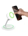 Kup Ładowarka bezprzewodowa 3w1 Tech-Protect QI15W-A46 Magnetic MagSafe Wireless Charger White - THP3942 - {ean13} - Sklep Home Screen