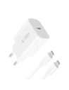 Kup Tech-Protect NC20W încărcător de rețea USB-C cu 1 port PD20W + cablu USB-C / USB-C alb - THP3943 - {ean13} - Sklep Home Screen