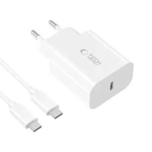 Kup Tech-Protect NC20W 1-Port USB-C Netzladegerät PD20W + USB-C / USB-C Kabel Weiß - THP3943 - {ean13} - Sklep Home Screen