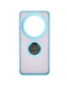 Kup [OUTLET] Etui mit Fingerhalter Bizon Case Hybrid Ring für Xiaomi 14 Ultra rauchig mit hellblauem Rahmen - OT-852 - {ean13} - Sklep Home Screen