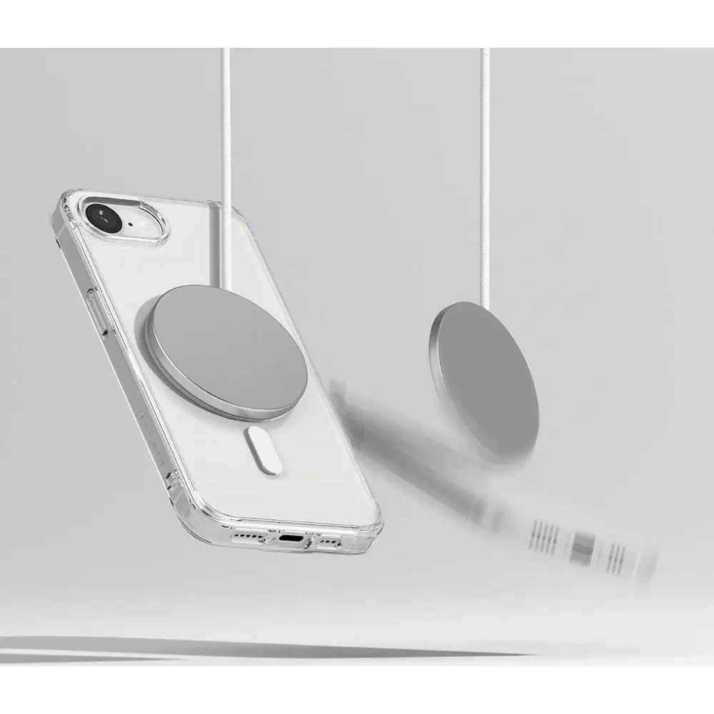 Etui Ringke Fusion Magnetic MagSafe Apple iPhone 16e Clear