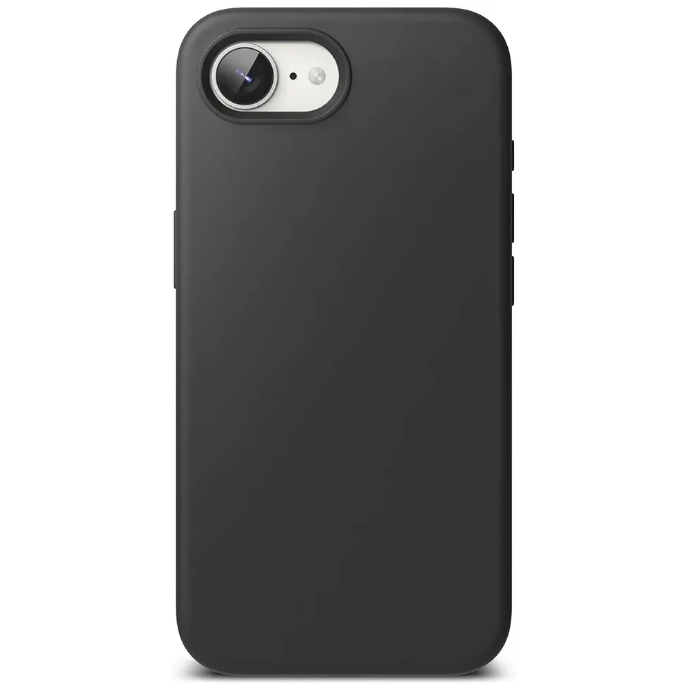 Etui Ringke Silicone Magnetic MagSafe Apple iPhone 16e Black