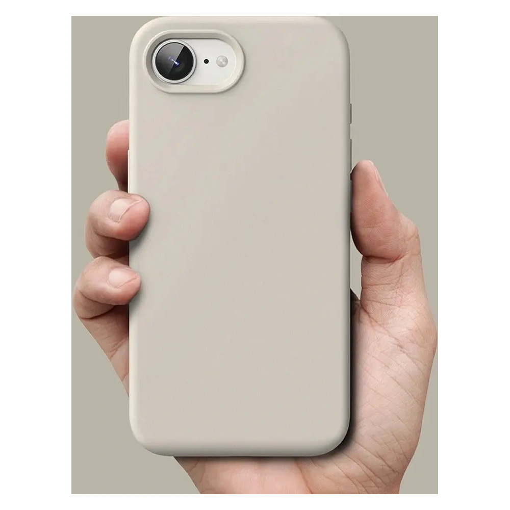 Etui Ringke Silicone Magnetic MagSafe Apple iPhone 16e Stone