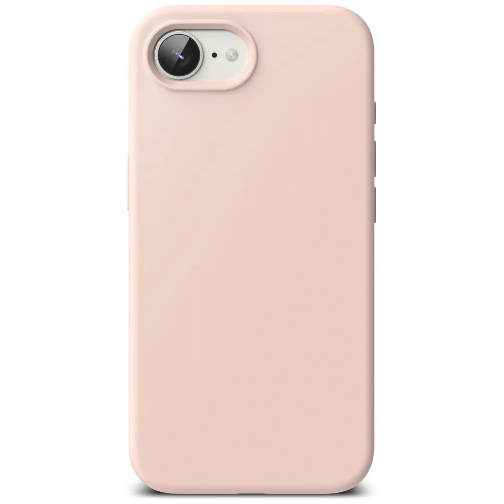 Etui Ringke Silicone Magnetic MagSafe Apple iPhone 16e Pink Sand