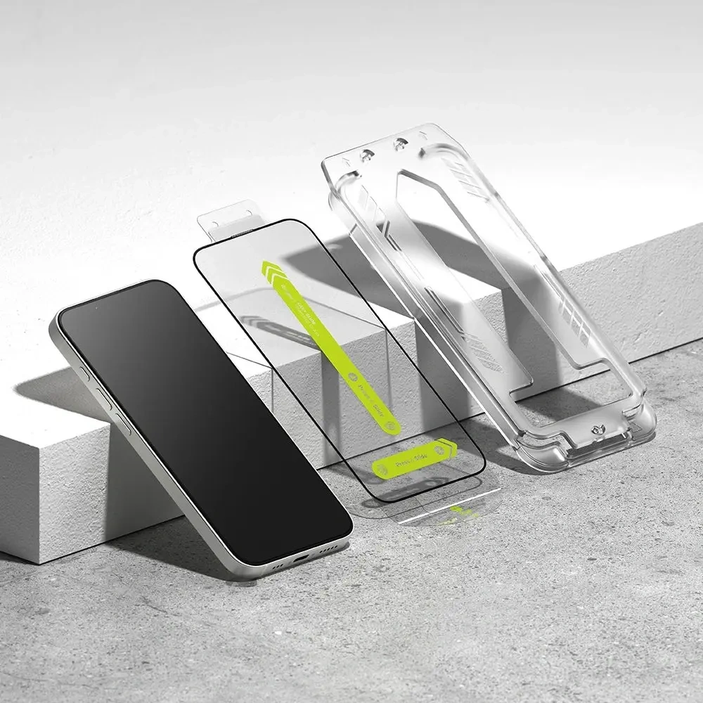 Szkło hartowane Ringke Easy Slide Apple iPhone 13 / 13 Pro / 14 / 16e Clear [2 PACK]