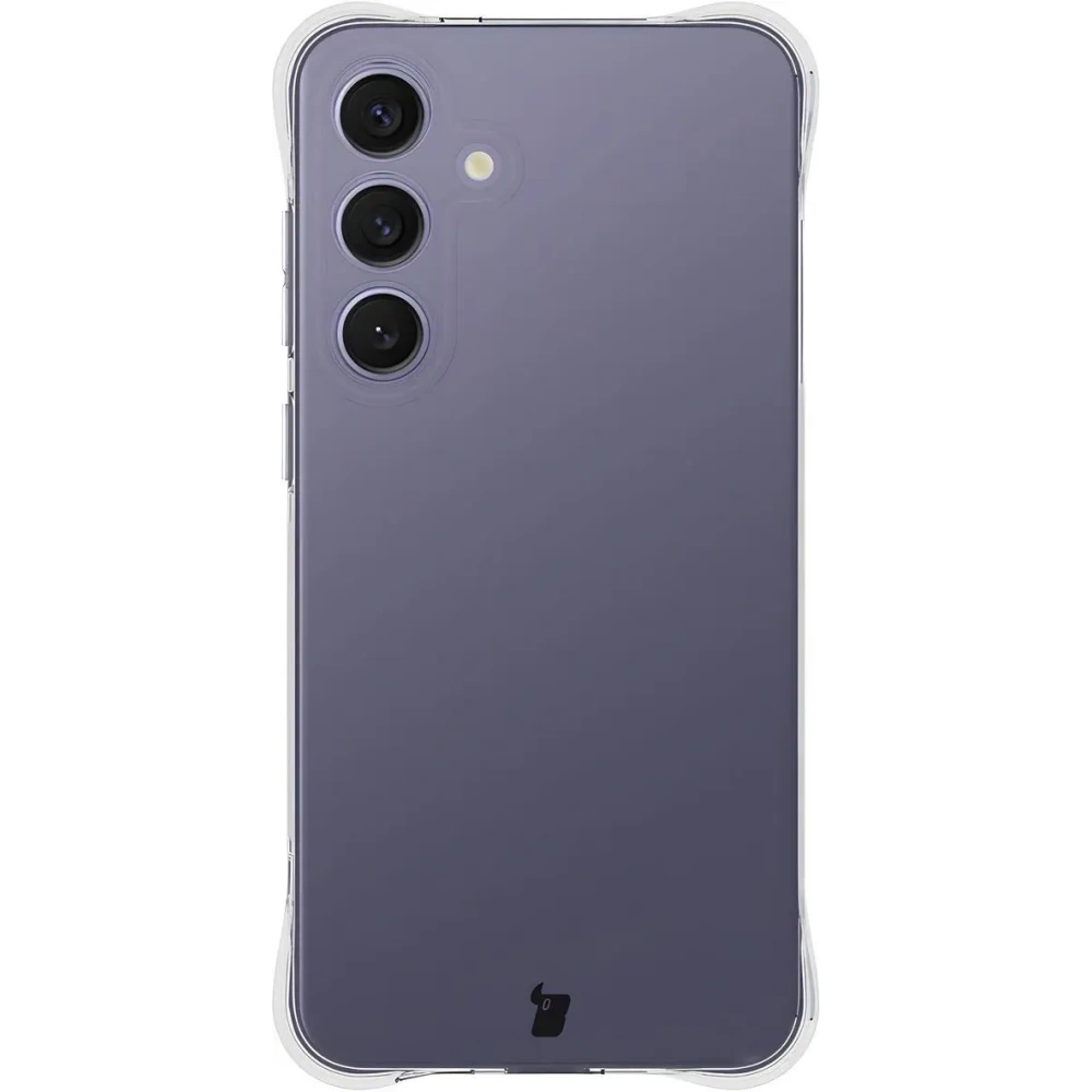 Etui + 2x szkło na ekran Bizon Case Clear Pack do Samsung Galaxy S25+ Plus przezroczyste