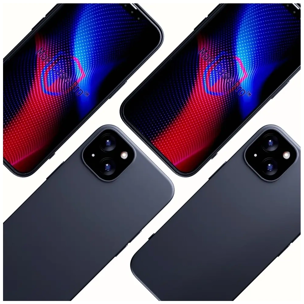 Etui 3MK Matt Case Pro do Apple iPhone 14 czarne