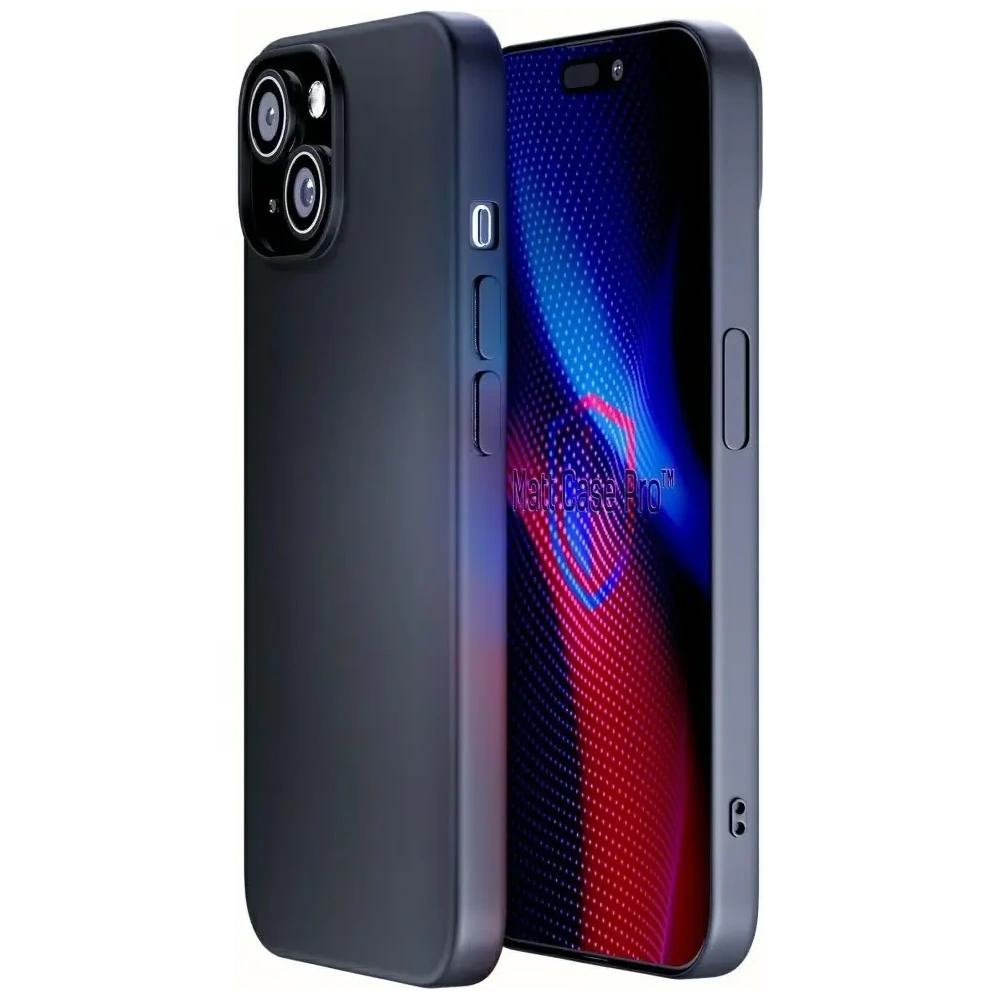 Etui 3MK Matt Case Pro do Apple iPhone 15 czarne