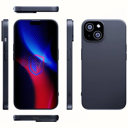 Kup 3MK Matt Case Pro Apple iPhone 15 fekete - 3MK15899 - {ean13} - Sklep Home Screen