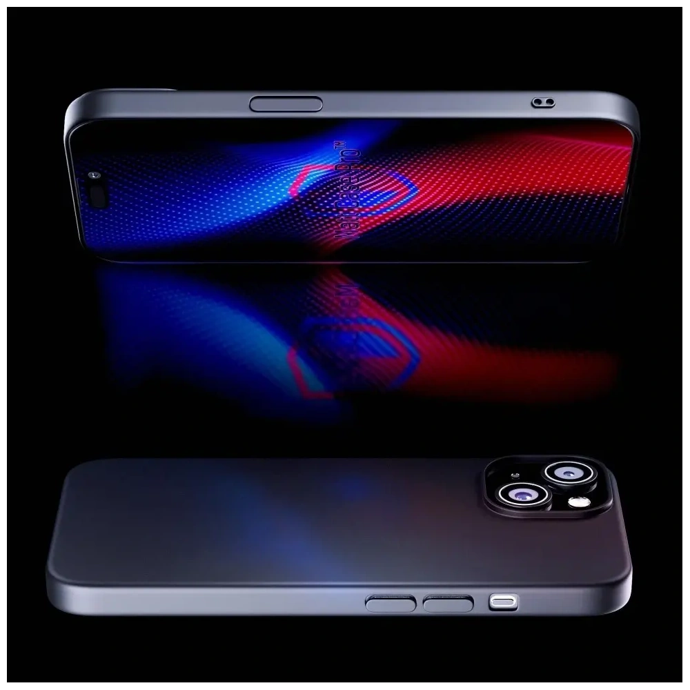 Etui 3MK Matt Case Pro do Apple iPhone 15 czarne