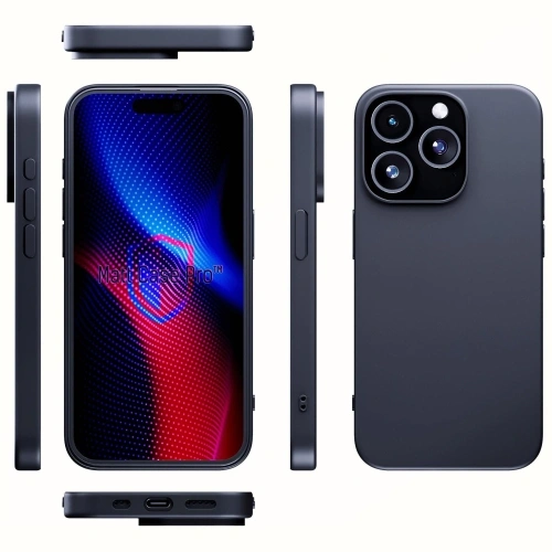 Kup Etui 3MK Matt Case Pro do Apple iPhone 15 Pro czarne - 3MK15900 - {ean13} - Sklep Home Screen