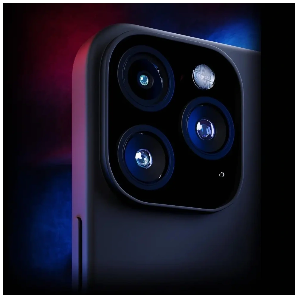 Etui 3MK Matt Case Pro do Apple iPhone 15 Pro czarne