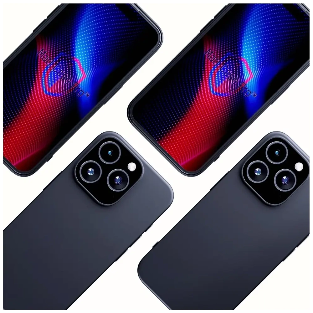 Etui 3MK Matt Case Pro do Apple iPhone 15 Pro czarne