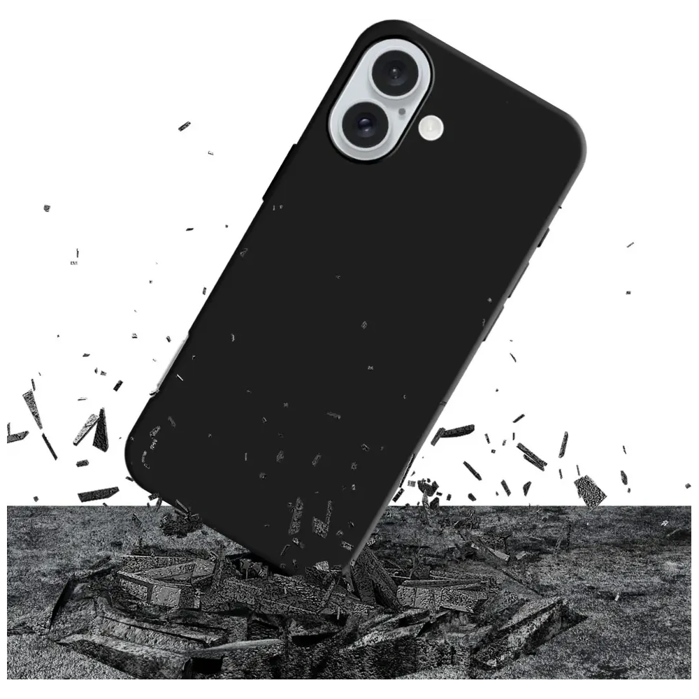 Etui 3MK Matt Case Pro do Apple iPhone 16 czarne