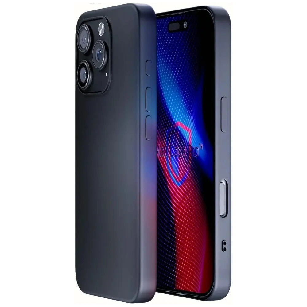 Etui 3MK Matt Case Pro do Apple iPhone 16 Pro czarne