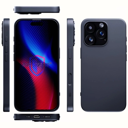 Kup Etui 3MK Matt Case Pro do Apple iPhone 16 Pro czarne - 3MK15903 - {ean13} - Sklep Home Screen