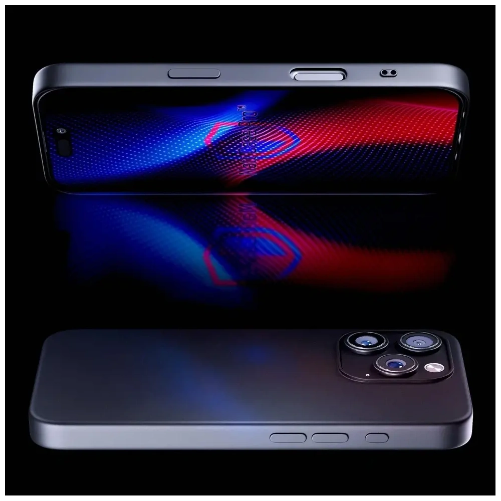 Etui 3MK Matt Case Pro do Apple iPhone 16 Pro czarne