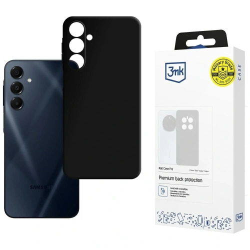 Kup Etui 3MK Matt Case Pro do Samsung Galaxy A16 czarne - 3MK15906 - {ean13} - Sklep Home Screen