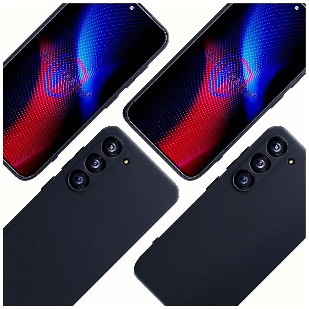 Etui 3MK Matt Case Pro do Samsung Galaxy S23 5G czarne