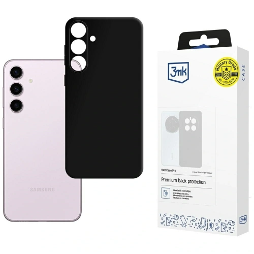 Kup Etui 3MK Matt Case Pro do Samsung Galaxy S24 czarne - 3MK15916 - {ean13} - Sklep Home Screen
